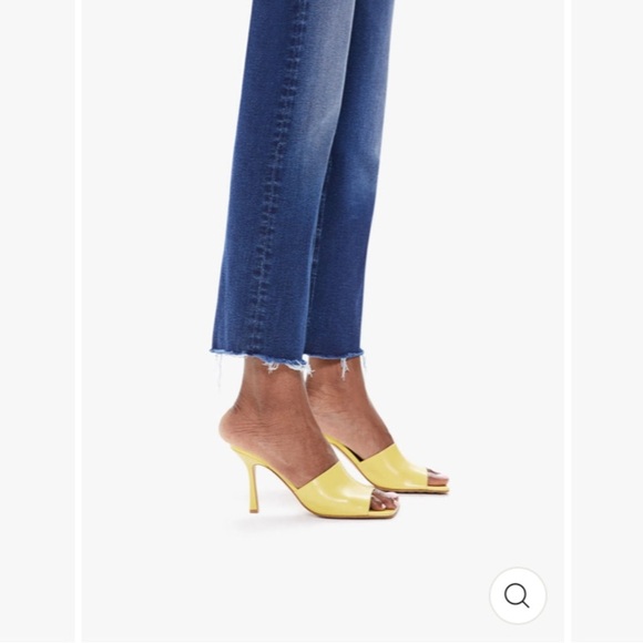 NWOT MOTHER JEANS THE TRIPPER ANKLE FRAY IN CHANGE IS IN THE AIR HI RISE ANKLE - Picture 7 of 16